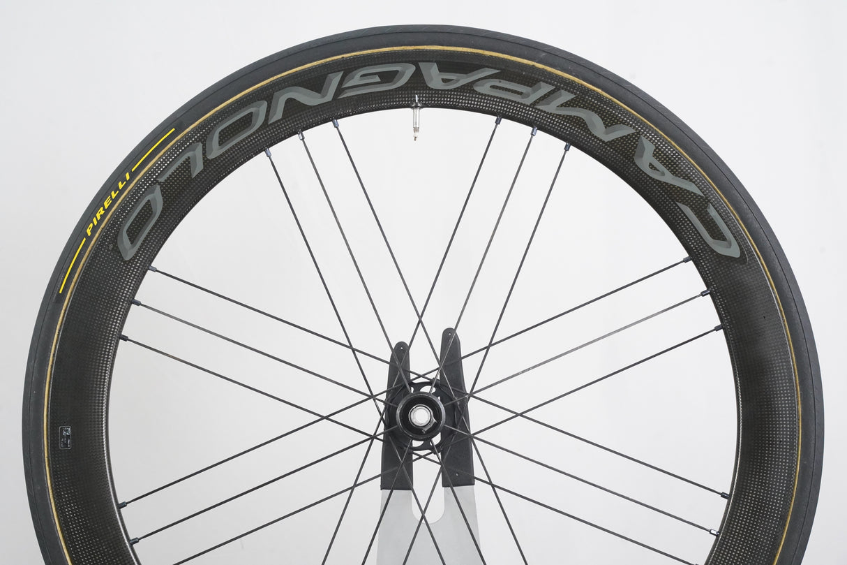 Campagnolo Bora One 50 Carbon Tubular Disc Brake Wheelset Campagnolo 11 Speed