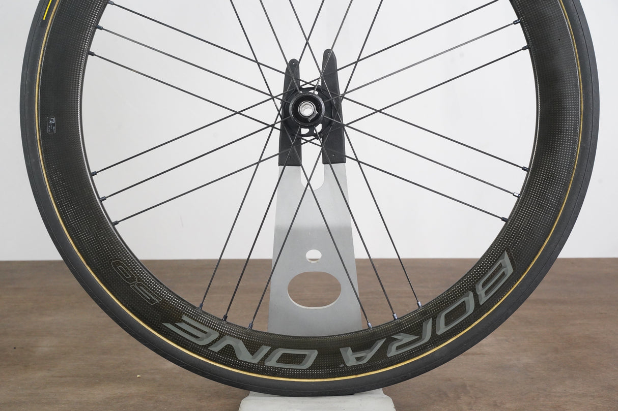 Campagnolo Bora One 50 Carbon Tubular Disc Brake Wheelset Campagnolo 11 Speed