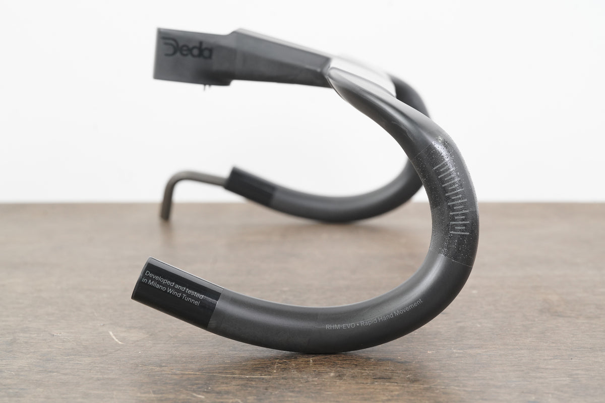 NEW 40cm 110mm -8 Degree Deda Elementi Alanera RS Carbon Barstem + Mount 1 1/8"