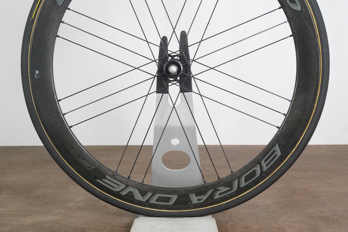 Campagnolo Bora One 50 Carbon Tubular Disc Brake Wheelset Campagnolo 11 Speed