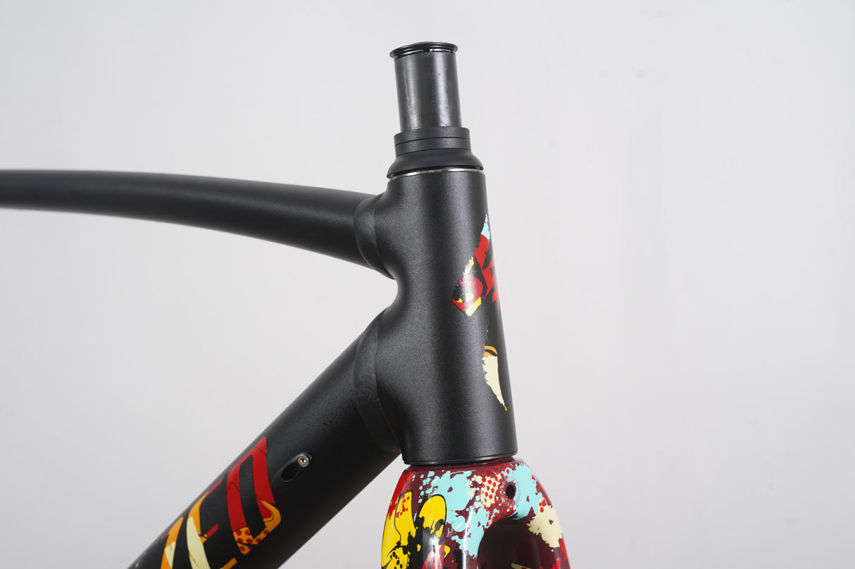 54cm Specialized Allez Sprint Alloy Grafitti Rim Brake Road Frameset