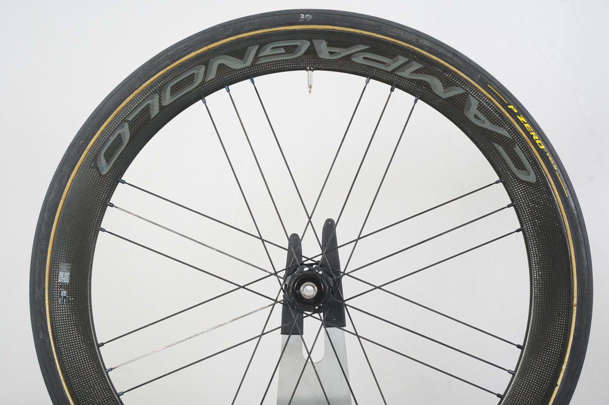 Campagnolo Bora One 50 Carbon Tubular Disc Brake Wheelset Campagnolo 11 Speed