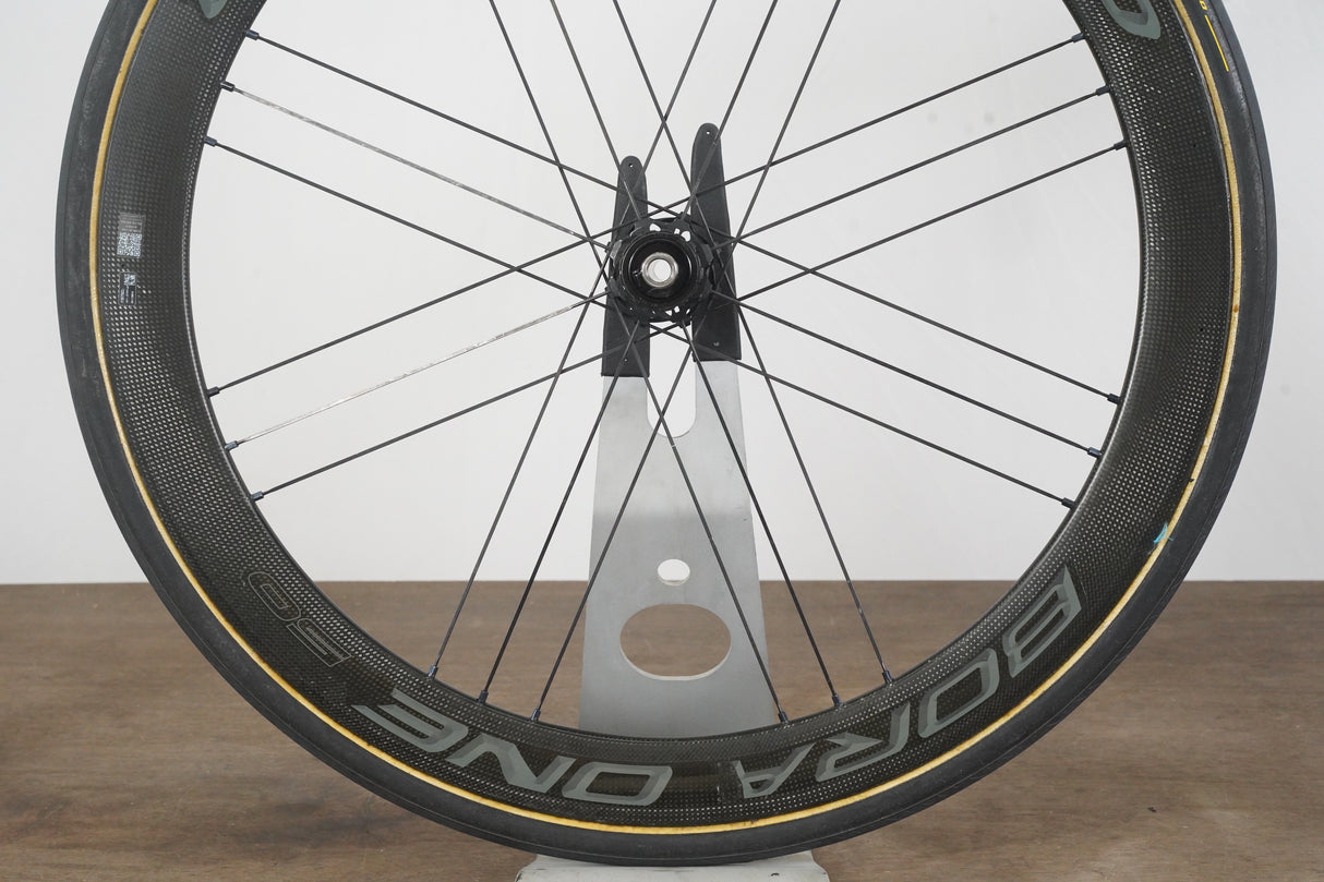 Campagnolo Bora One 50 Carbon Tubular Disc Brake Wheelset Campagnolo 11 Speed