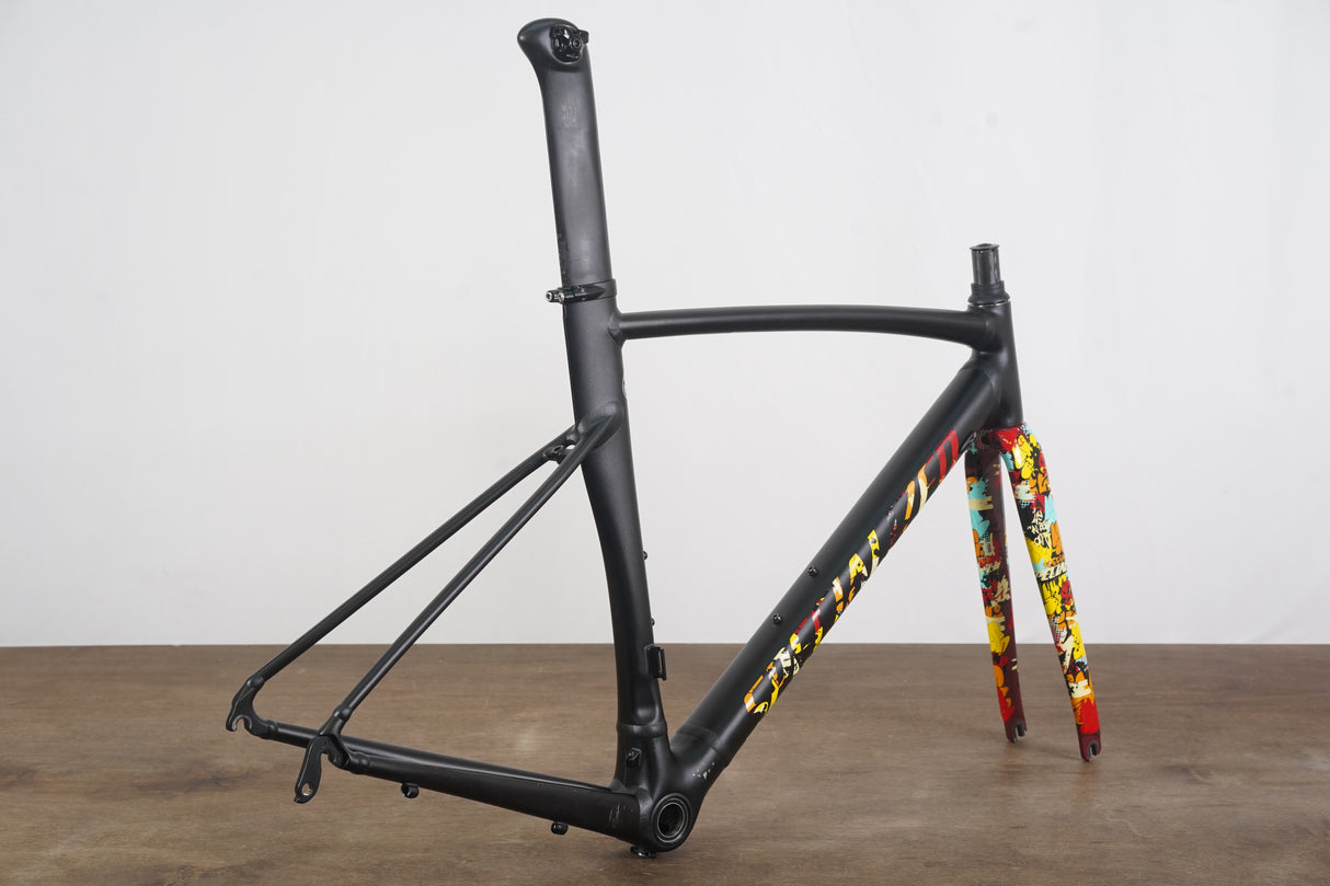 54cm Specialized Allez Sprint Alloy Grafitti Rim Brake Road Frameset