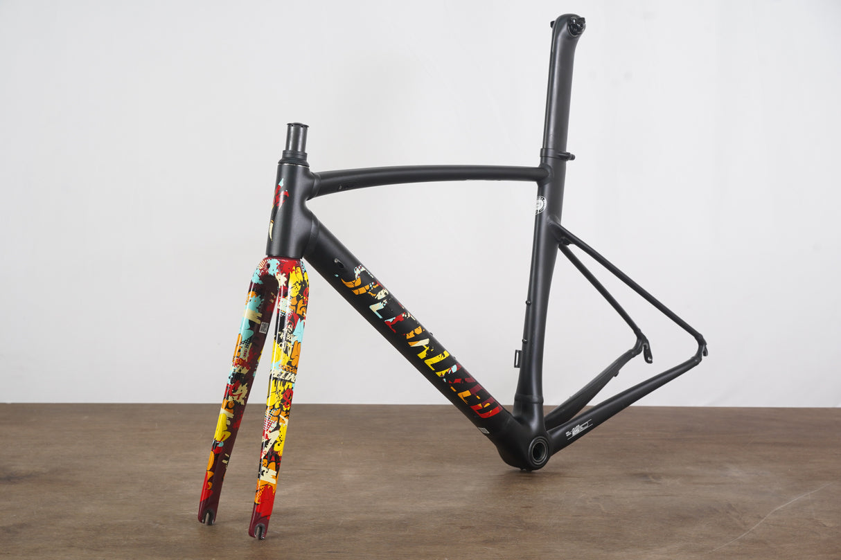54cm Specialized Allez Sprint Alloy Grafitti Rim Brake Road Frameset