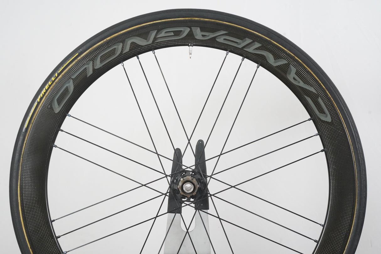 Campagnolo Bora One 50 Carbon Tubular Disc Brake Wheelset Campagnolo 11 Speed