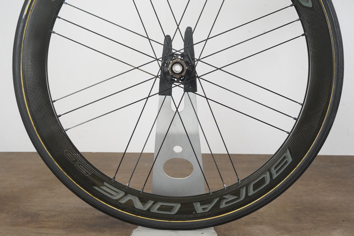 Campagnolo Bora One 50 Carbon Tubular Disc Brake Wheelset Campagnolo 11 Speed