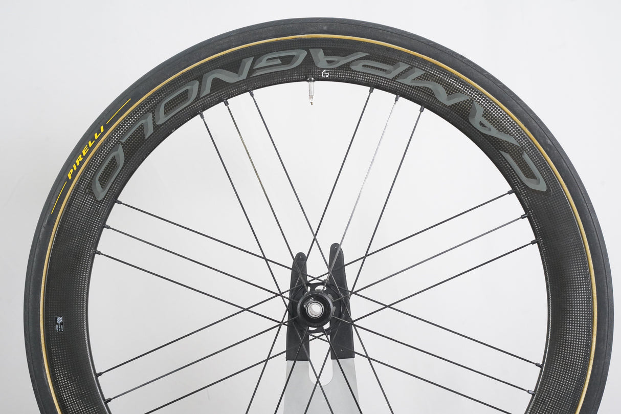 Campagnolo Bora One 50 Carbon Tubular Disc Brake Wheelset Campagnolo 11 Speed