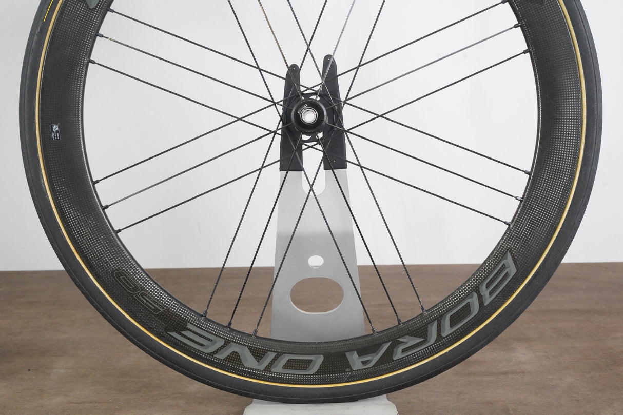 Campagnolo Bora One 50 Carbon Tubular Disc Brake Wheelset Campagnolo 11 Speed