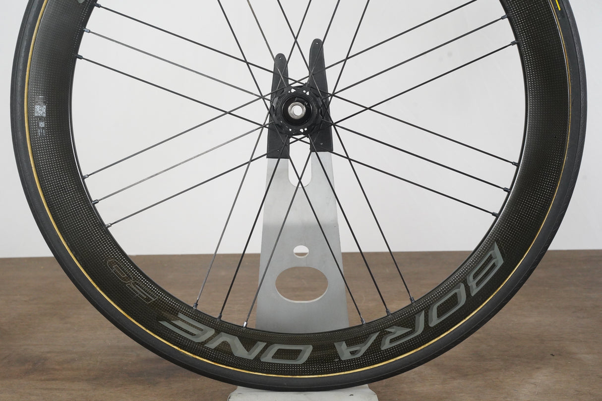 Campagnolo Bora One 50 Carbon Tubular Disc Brake Wheelset Campagnolo 11 Speed