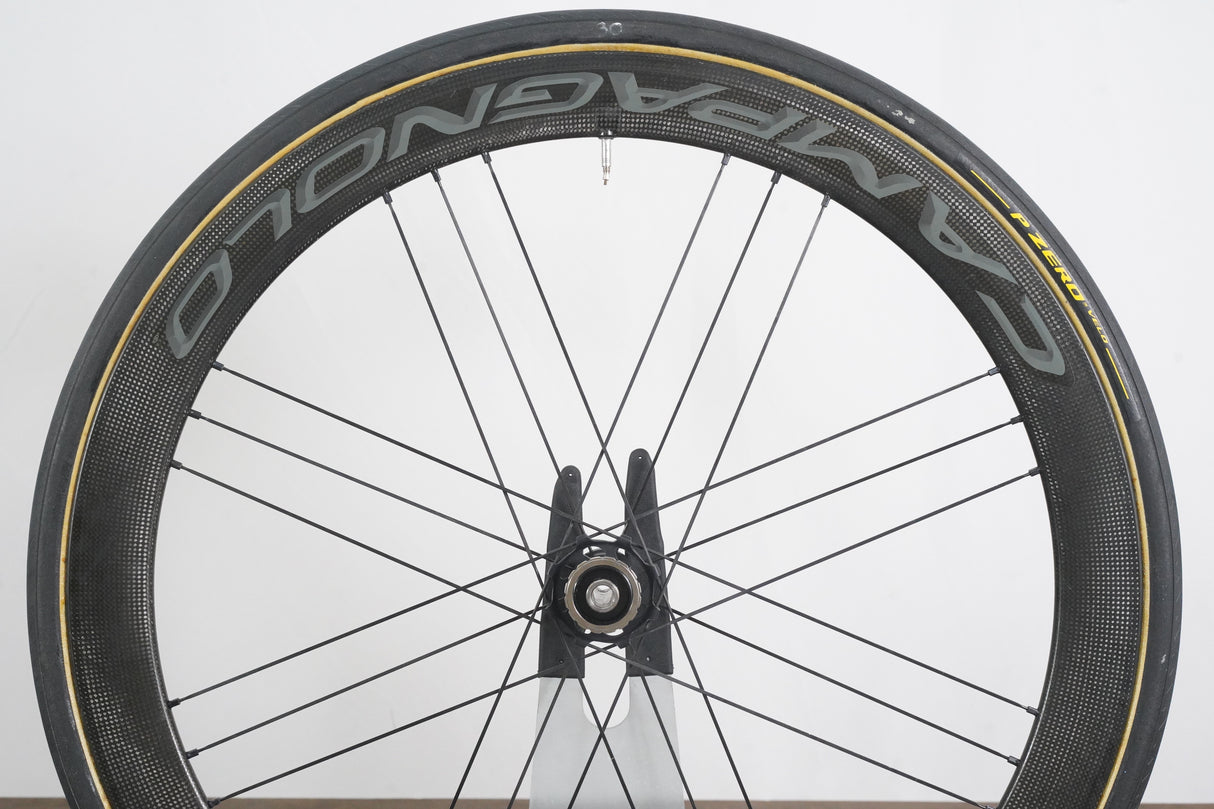 Campagnolo Bora One 50 Carbon Tubular Disc Brake Wheelset Campagnolo 11 Speed