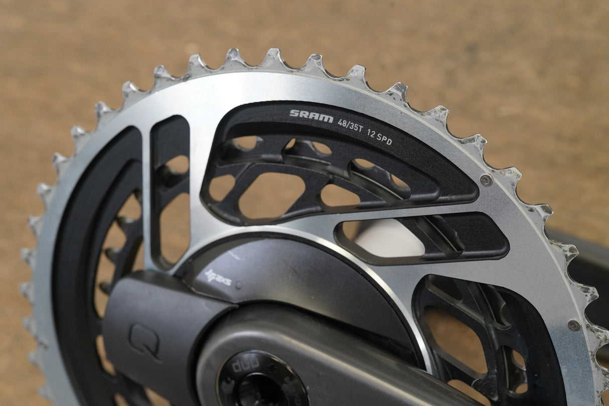 165mm 48/35T DUB SRAM Red AXS D1 Quarq 12 Speed Power Meter Crankset 610g