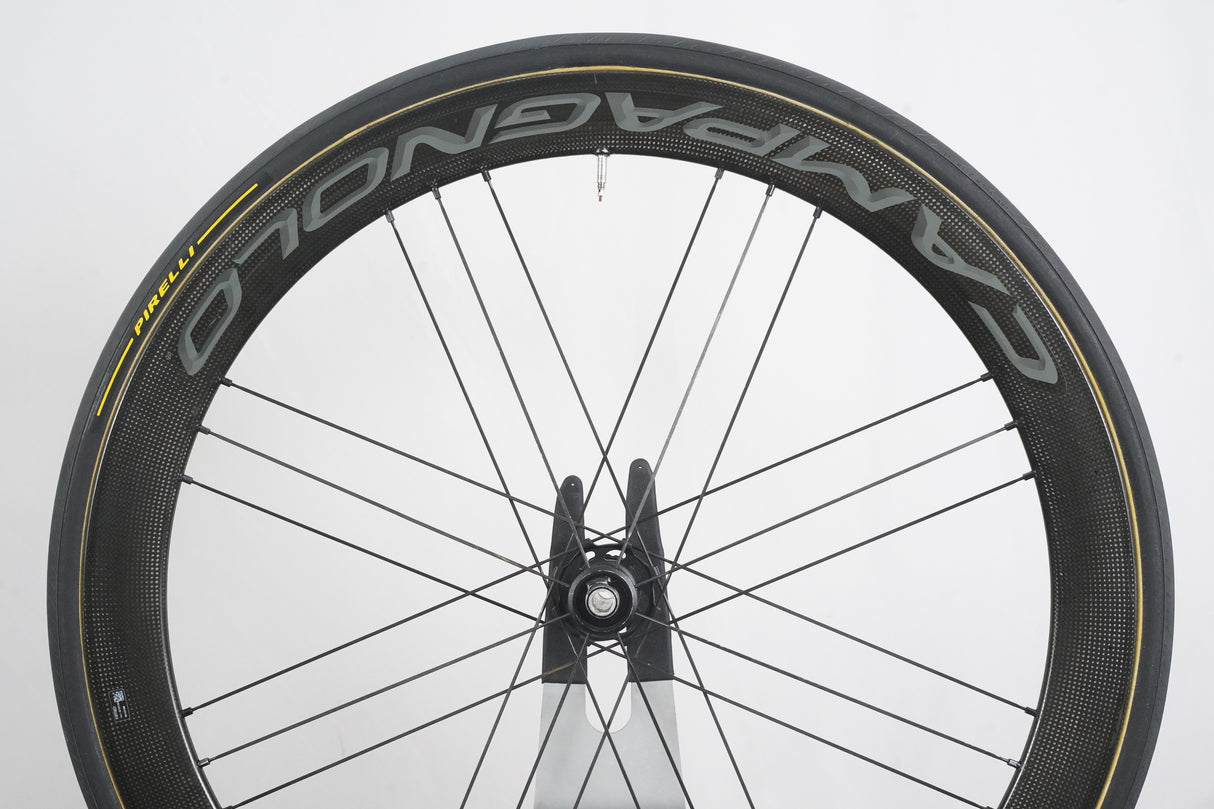 Campagnolo Bora One 50 Carbon Tubular Disc Brake Wheelset Campagnolo 11 Speed