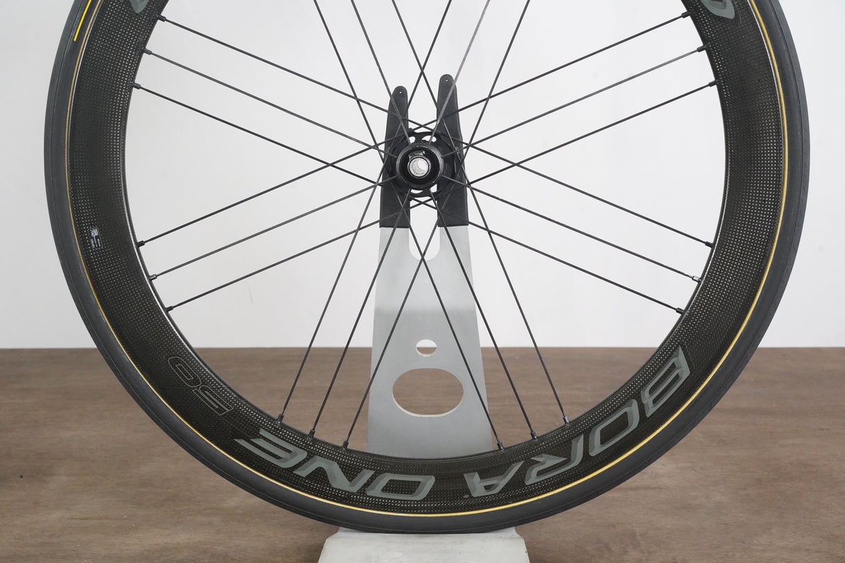 Campagnolo Bora One 50 Carbon Tubular Disc Brake Wheelset Campagnolo 11 Speed