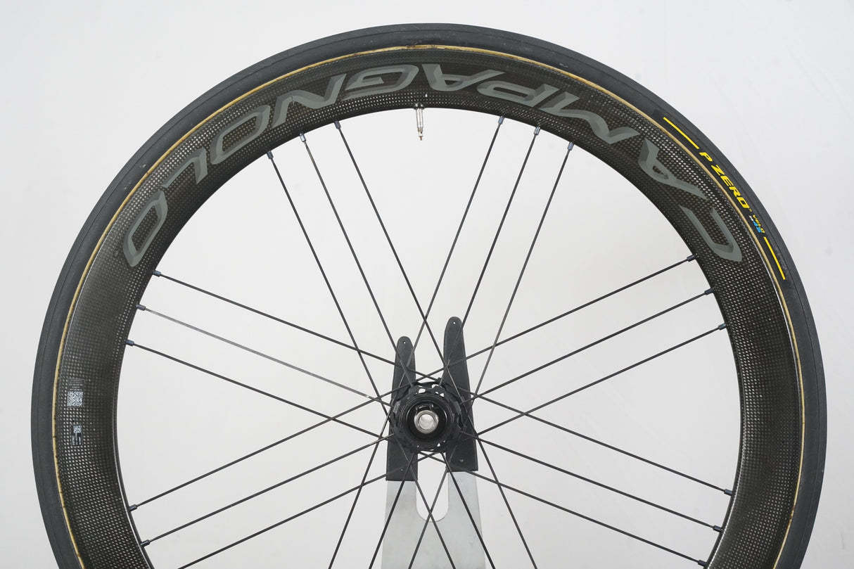 Campagnolo Bora One 50 Carbon Tubular Disc Brake Wheelset Campagnolo 11 Speed