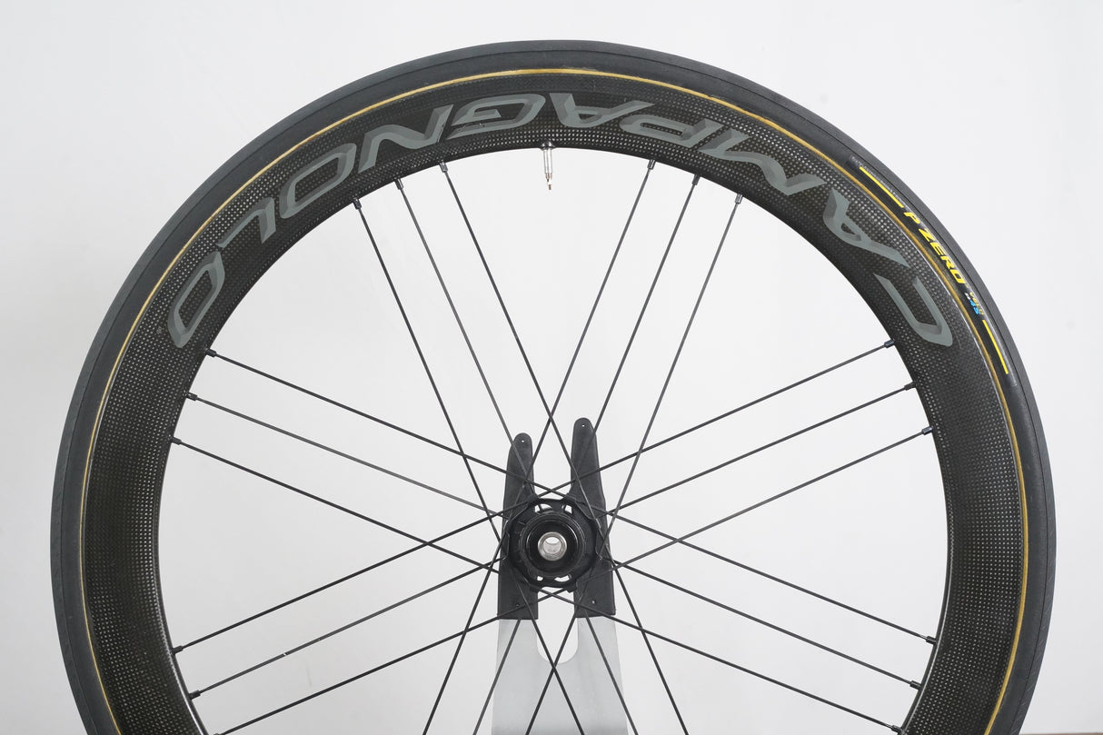 Campagnolo Bora One 50 Carbon Tubular Disc Brake Wheelset Campagnolo 11 Speed