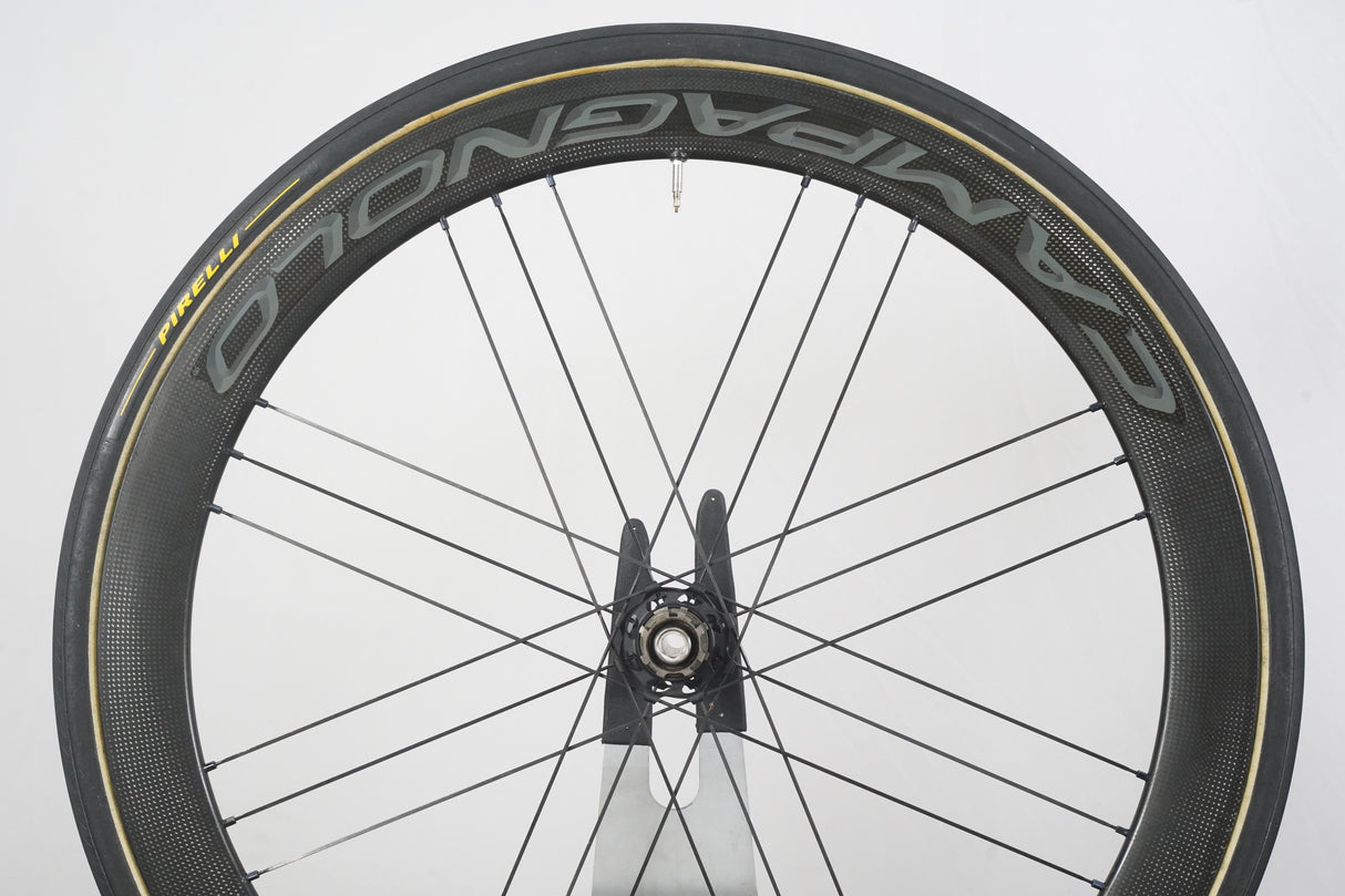 Campagnolo Bora One 50 Carbon Tubular Disc Brake Wheelset Campagnolo 11 Speed