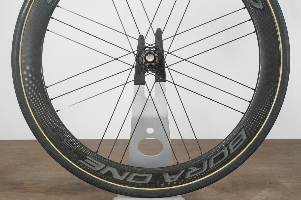 Campagnolo Bora One 50 Carbon Tubular Disc Brake Wheelset Campagnolo 11 Speed