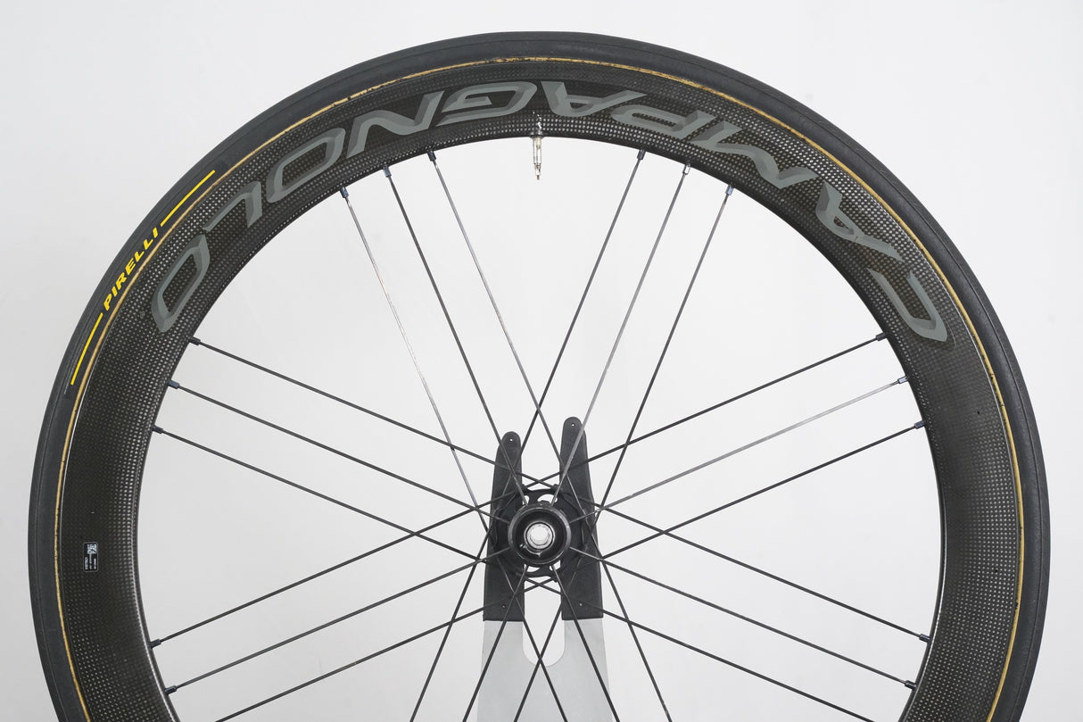 Campagnolo Bora One 50 Carbon Tubular Disc Brake Wheelset Campagnolo 11 Speed