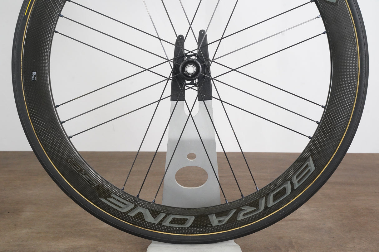 Campagnolo Bora One 50 Carbon Tubular Disc Brake Wheelset Campagnolo 11 Speed