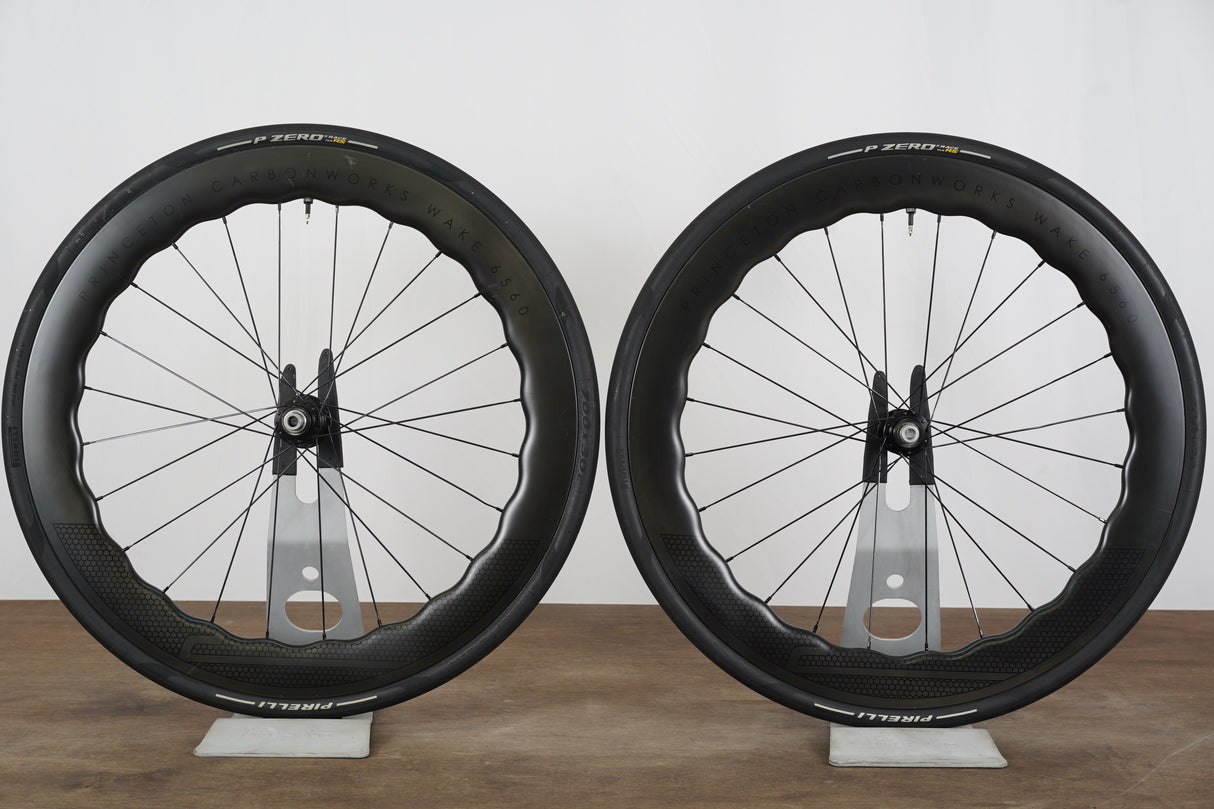 Princeton CarbonWorks Wake 6560 White Industries Tubeless Carbon Disc Wheelset