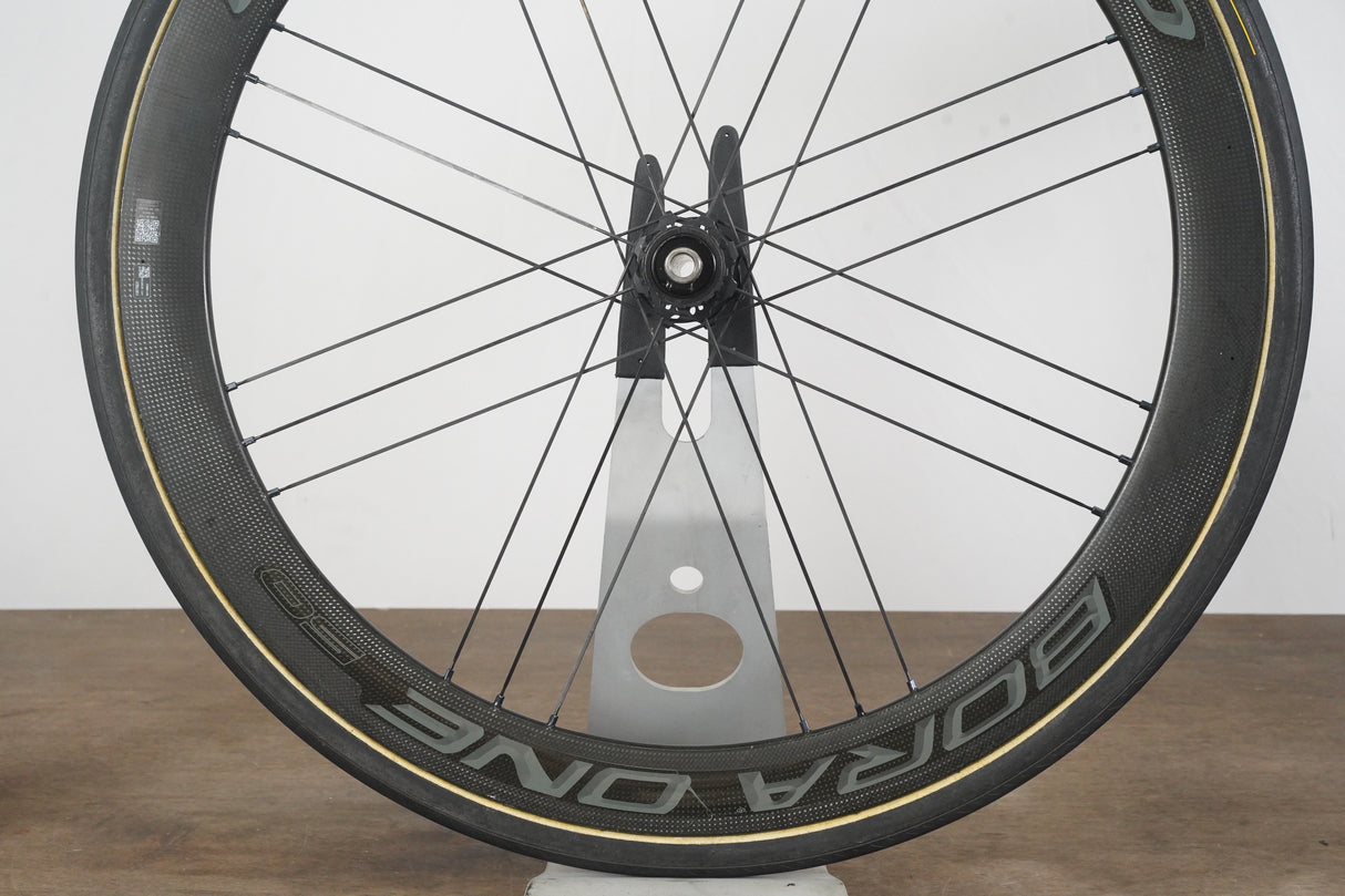 Campagnolo Bora One 50 Carbon Tubular Disc Brake Wheelset Campagnolo 11 Speed