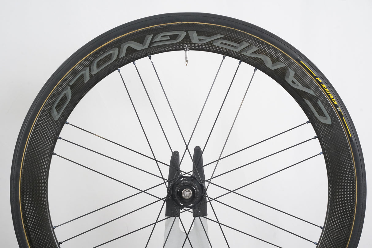 Campagnolo Bora One 50 Carbon Tubular Disc Brake Wheelset Campagnolo 11 Speed