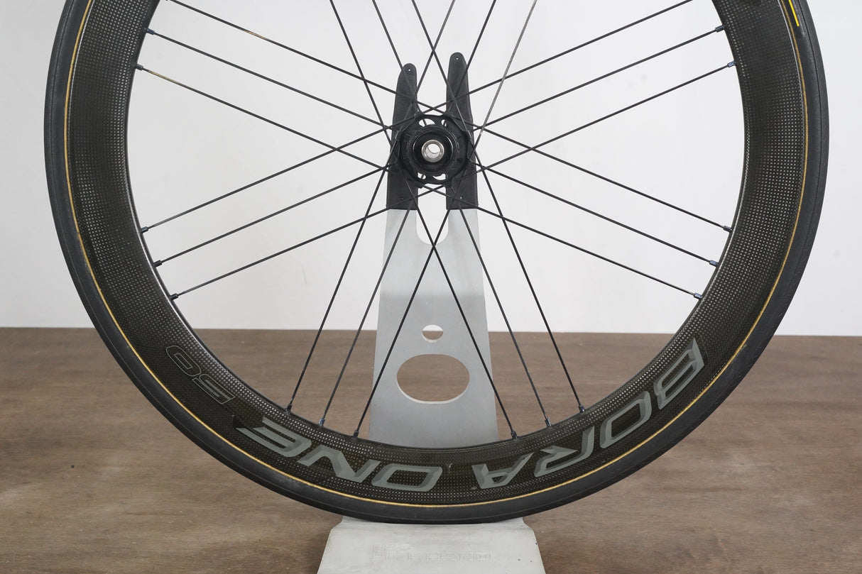 Campagnolo Bora One 50 Carbon Tubular Disc Brake Wheelset Campagnolo 11 Speed