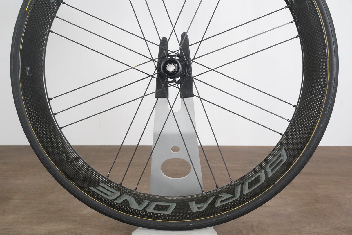 Campagnolo Bora One 50 Carbon Tubular Disc Brake Wheelset Campagnolo 11 Speed