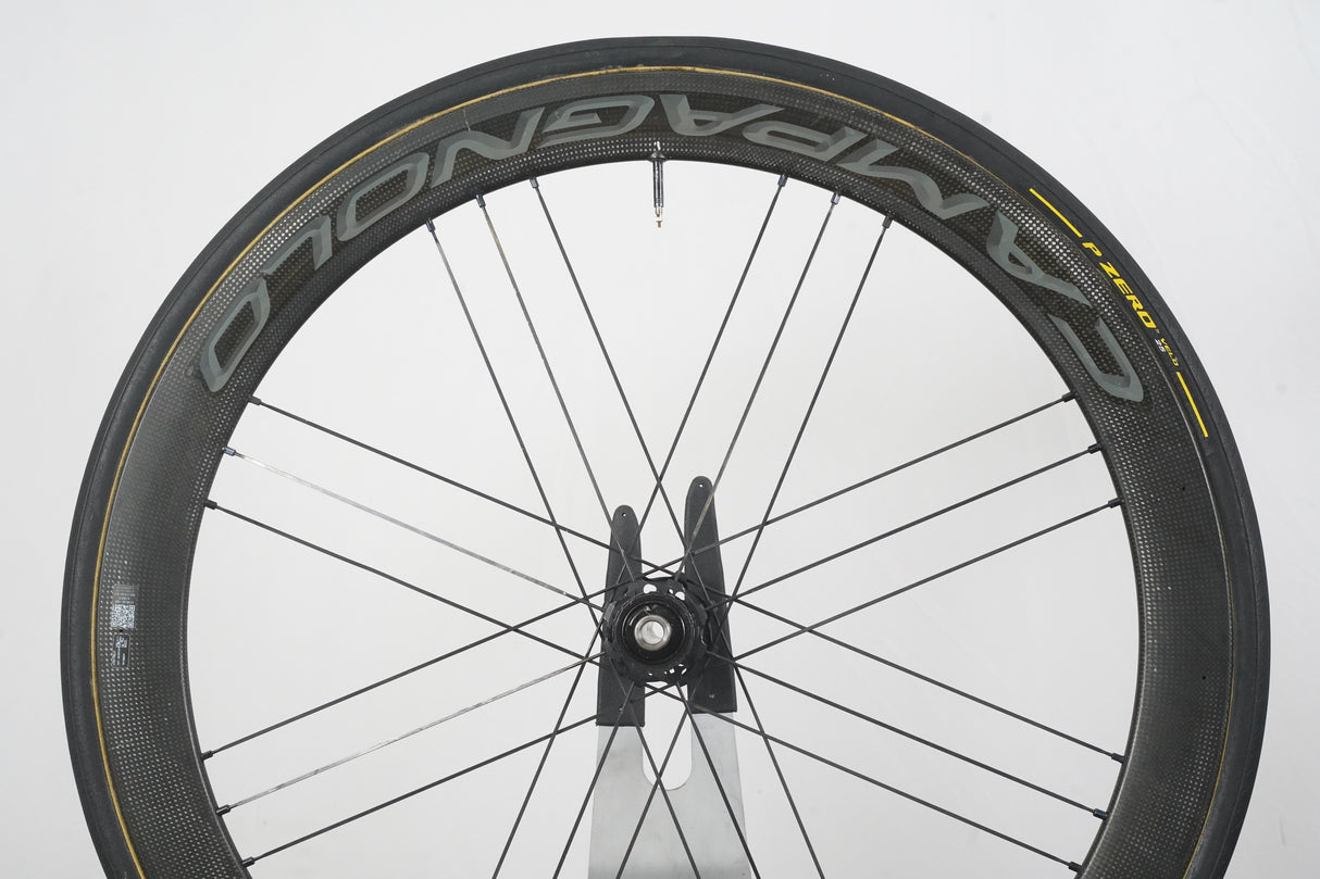 Campagnolo Bora One 50 Carbon Tubular Disc Brake Wheelset Campagnolo 11 Speed