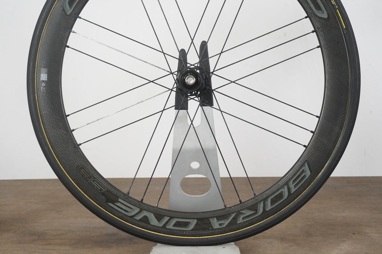 Campagnolo Bora One 50 Carbon Tubular Disc Brake Wheelset Campagnolo 11 Speed