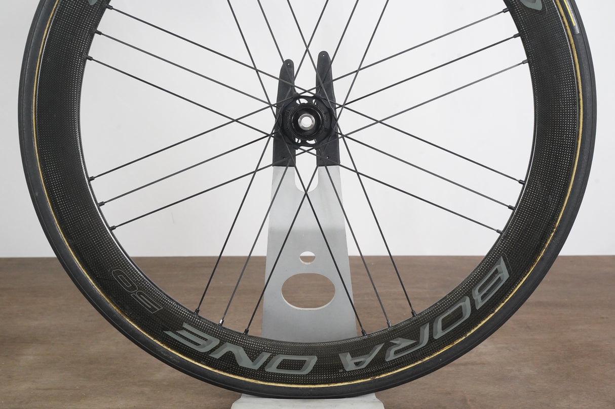 Campagnolo Bora One 50 Carbon Tubular Disc Brake Wheelset Campagnolo 11 Speed