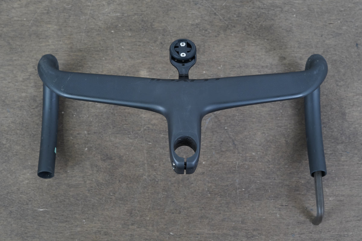 38cm 90mm Roval Rapide Carbon Integrated Barstem Handlebar + Mount 1 1/8"