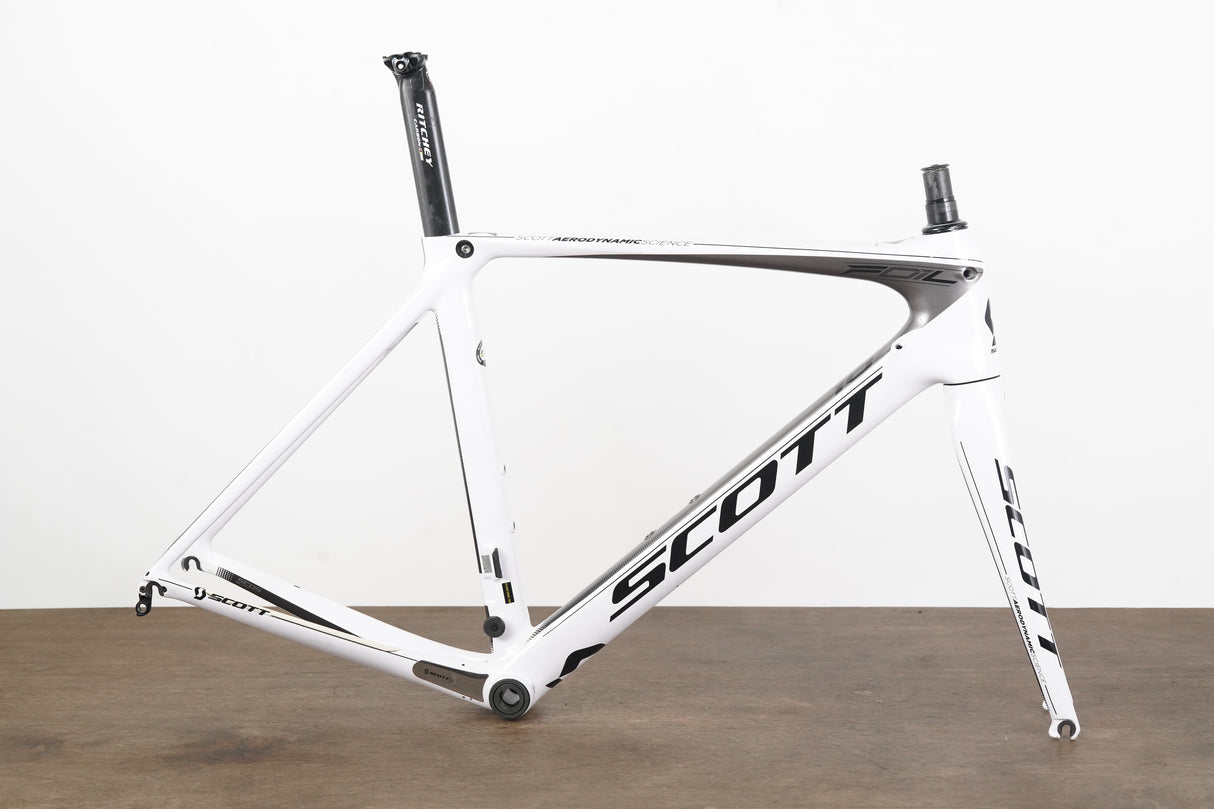 L (56cm) Scott Foil 10 Carbon Aero Rim Brake Road Frameset
