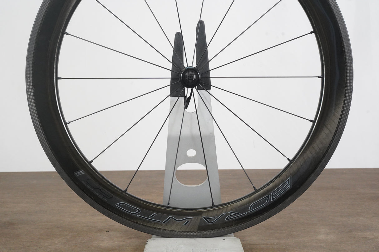 FRONT Campagnolo Bora WTO 60 Carbon Tubeless Clincher Rim Brake Wheel
