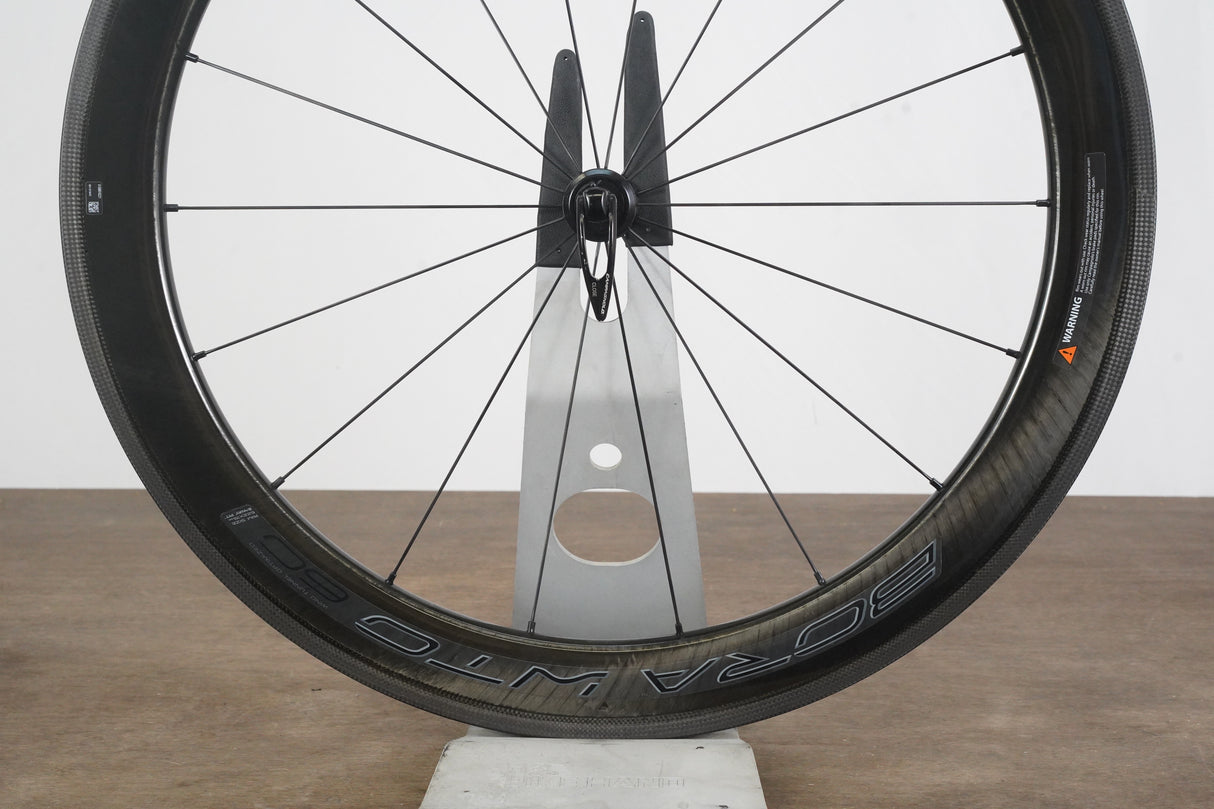 FRONT Campagnolo Bora WTO 60 Carbon Tubeless Clincher Rim Brake Wheel