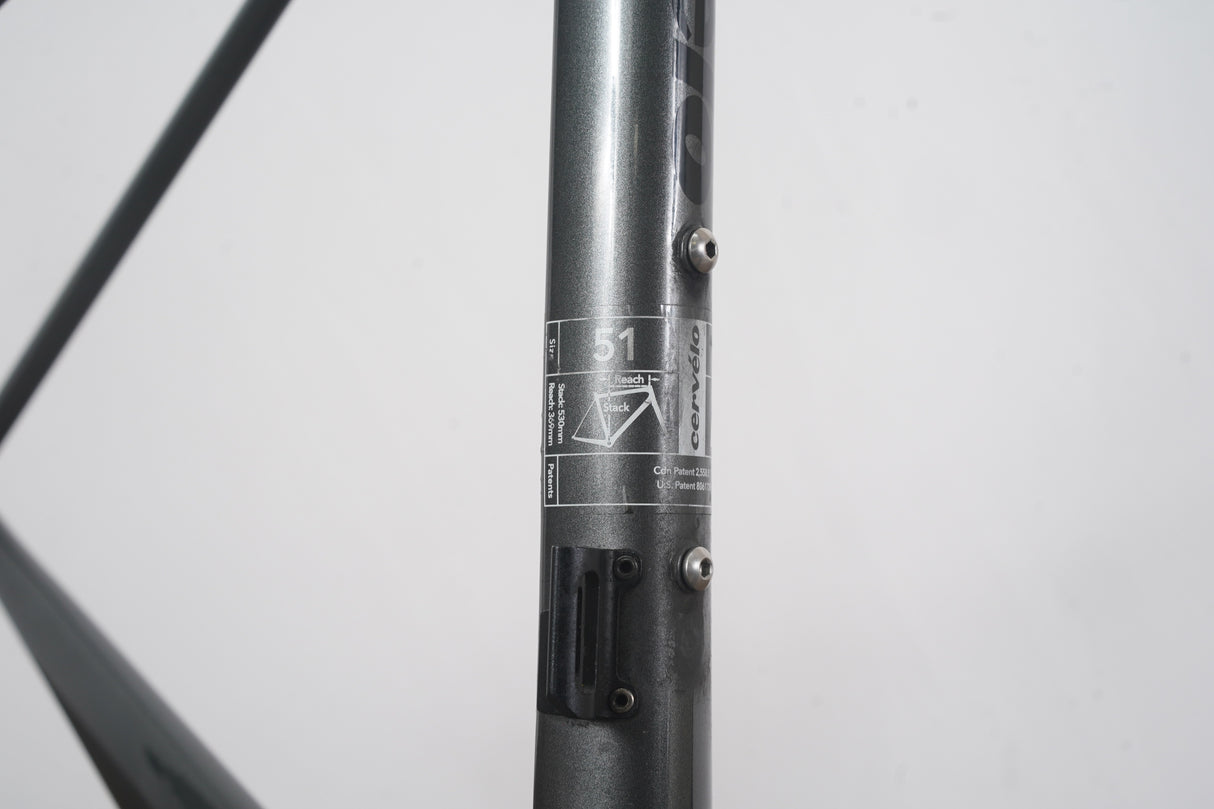 51cm Cervelo R5 Carbon Rim Brake Road Frameset