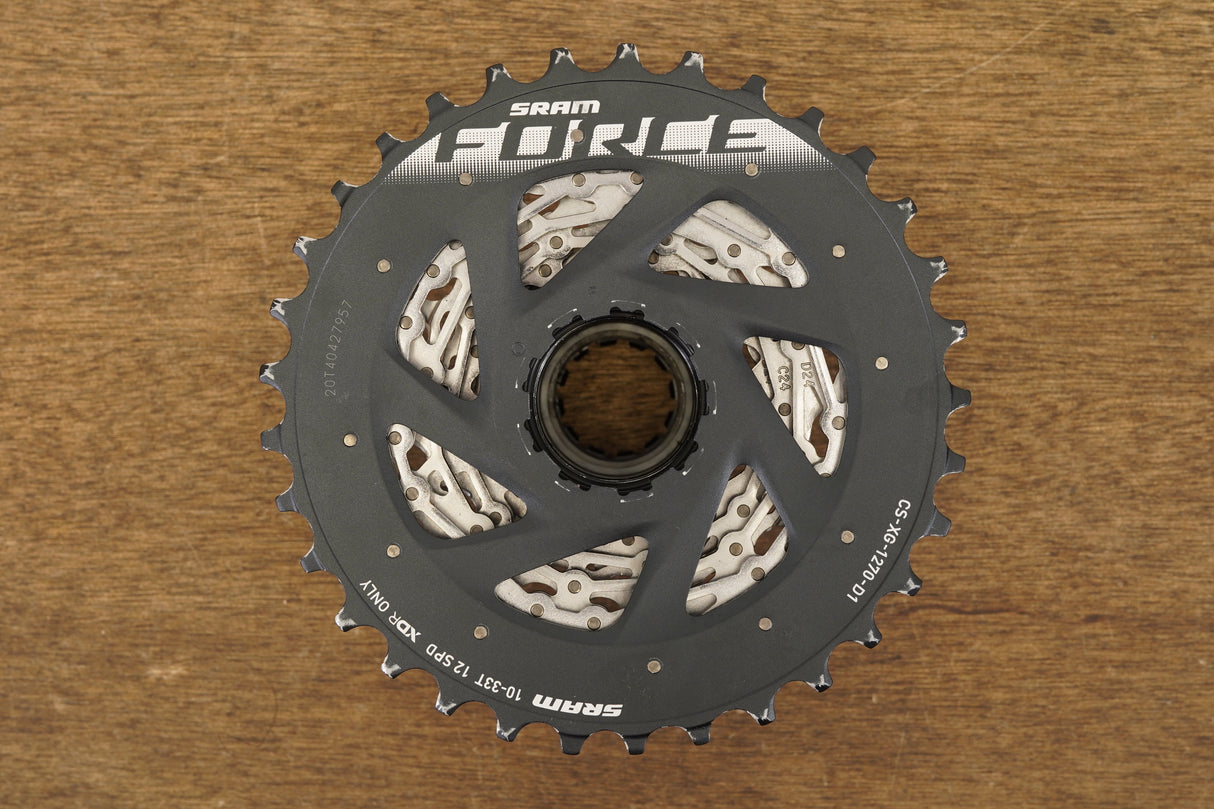 10-33T SRAM Force AXS CS-XG-1270-D1 12 Speed Road Cassette 272g