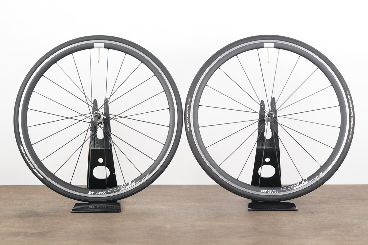 DT Swiss PR 1600 Spline Alloy Clincher Rim Brake Wheelset Shimano/SRAM 11 Speed