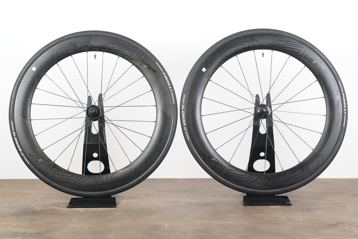 Roval CLX 64 Carbon Tubeless Clincher Disc Brake Wheelset SRAM XDR 12 Speed