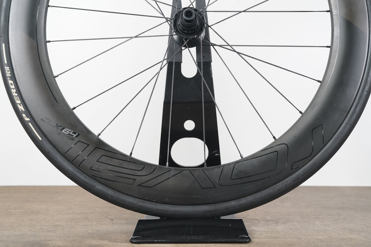 Roval CLX 64 Carbon Tubeless Clincher Disc Brake Wheelset SRAM XDR 12 Speed