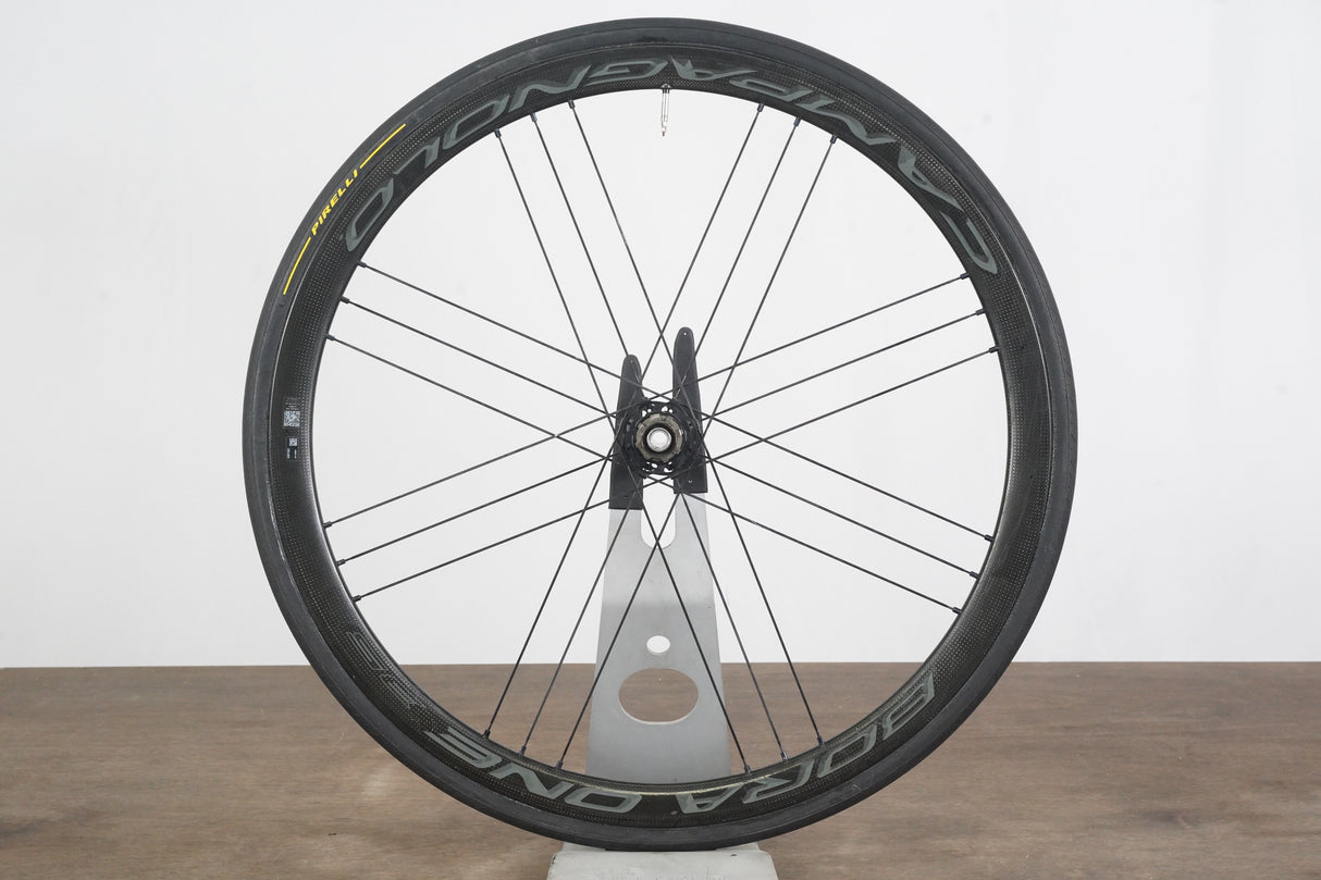 REAR Campagnolo Bora One 35 Carbon Tubular Disc Brake Wheel 11 Speed