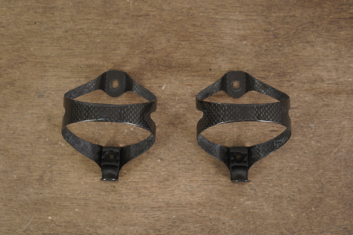 (2) Carbon Cycles Exotic Race Carbon Water Bottle Cages 23g
