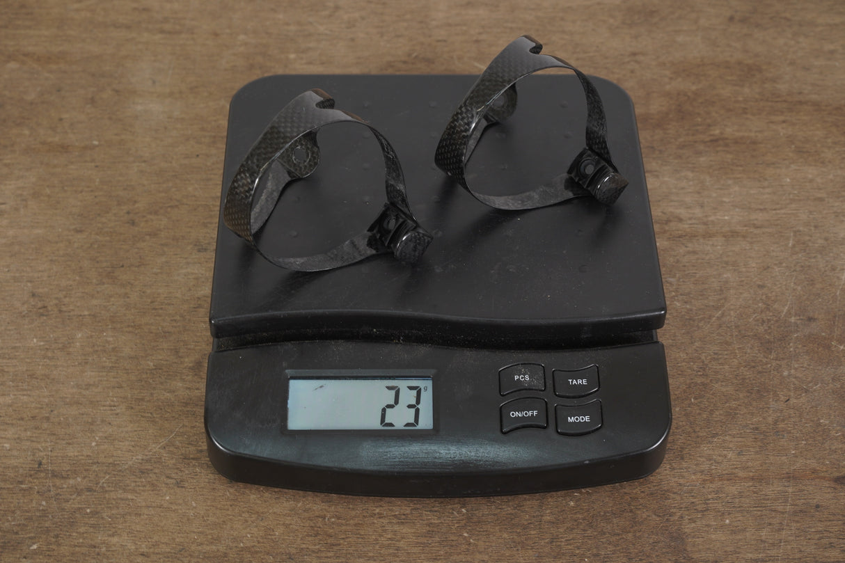 (2) Carbon Cycles Exotic Race Carbon Water Bottle Cages 23g