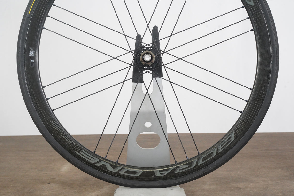 REAR Campagnolo Bora One 35 Carbon Tubular Disc Brake Wheel 11 Speed