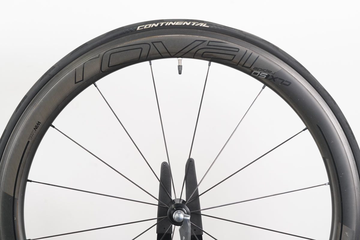 Roval CLX 50 Carbon Tubeless Clincher Rim Brake Wheelset Shimano/SRAM 11 Speed