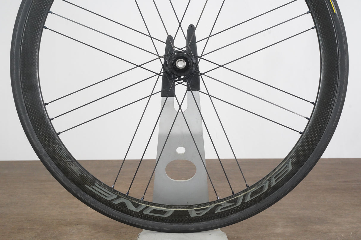 REAR Campagnolo Bora One 35 Carbon Tubular Disc Brake Wheel 11 Speed