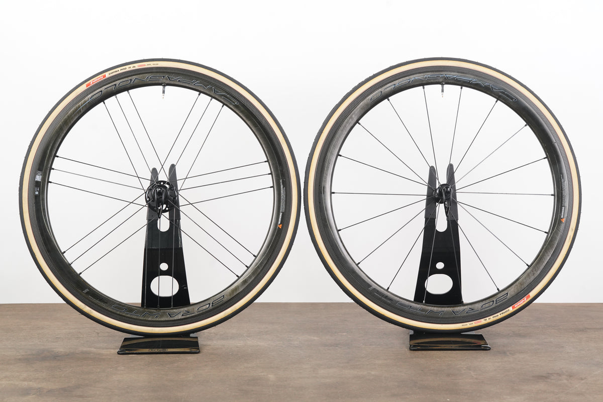 Campagnolo Bora WTO 45 Carbon Tubeless Clincher Rim Brake Wheelset 11 Speed
