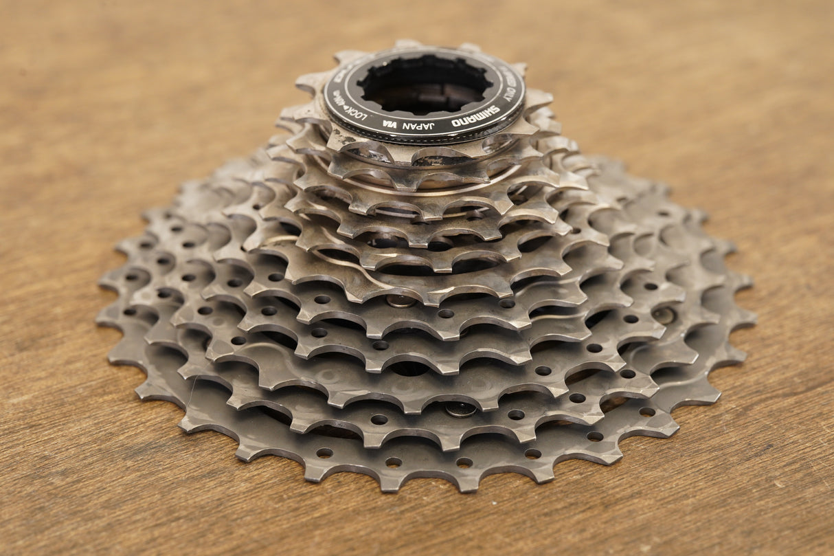 11-30T Shimano Dura-Ace CS-R9100 11 Speed Road Cassette 205g 9100