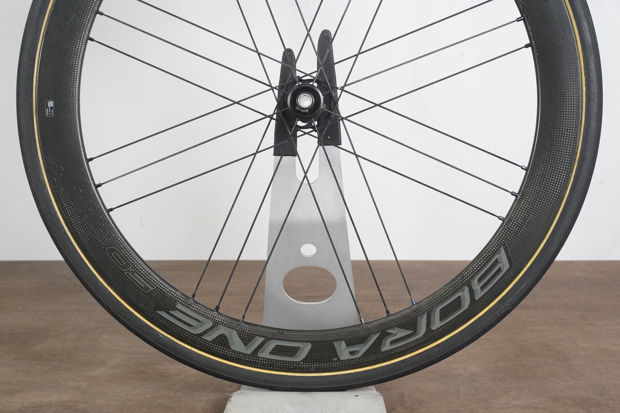 Campagnolo Bora One 50 Carbon Tubular Disc Brake Wheelset Campagnolo 11 Speed